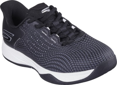 Skechers SKECHERS VIPER COURT RELOAD Tennis Shoes For Women(Black , 4)