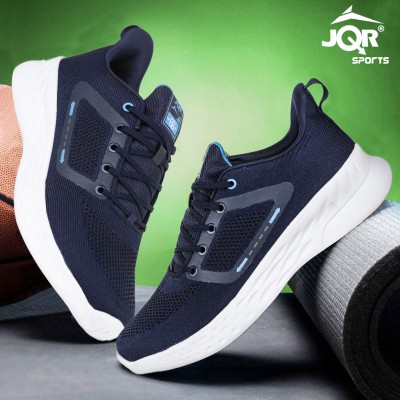 JQR LEPPI Sports shoes, Walking, Trendy, Lightweight, Trekking, Stylish Running Shoes For Men(Navy, Blue)