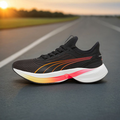 PUMA Conduct Pro Running Shoes For Men(Black , 9)