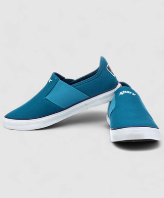 Sparx SM 214 | Stylish, Comfortable | Slip On Sneakers For Men(Blue , 8 UK/India)
