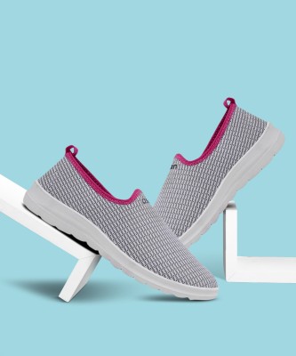 asian Slip On Sneakers For Women(Grey)