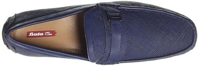 Bata Driving Shoes For Men(Navy , 8)