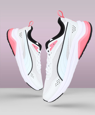 PUMA Running Shoes For Men(White, Grey , 8)