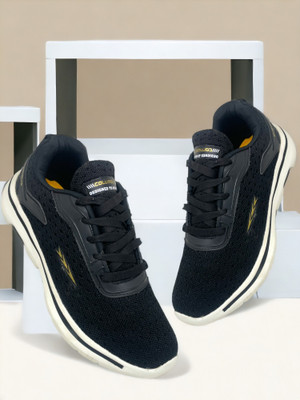 COLUMBUS Stylish light weight / casual /sports Running Shoes For Men(Black , 8)