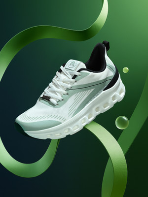 OFF LIMITS NITRON Running Shoes For Men(Off White, Green , 8)