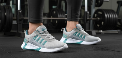 Soles & Styles Soles & Styles Men’s Running Shoes| Lightweight Sports Sneakers for Gym & Casual Outdoors For Men(Green, Grey , 6)