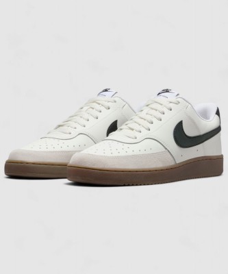 NIKE Court Vision Low Sneakers For Men(White , 7)