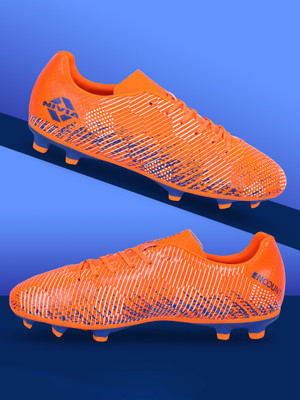 NIVIA Men's Encounter 9.0 F.B Stud Football Shoes Football Shoes For Men(Orange , 9)