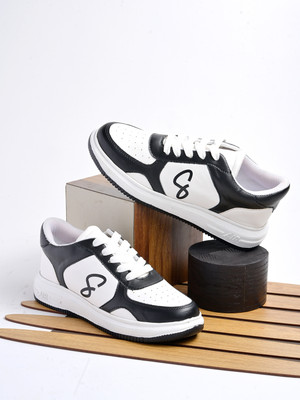 SHOETOPIA Girls Lace Sneakers(Black, 10 Years)