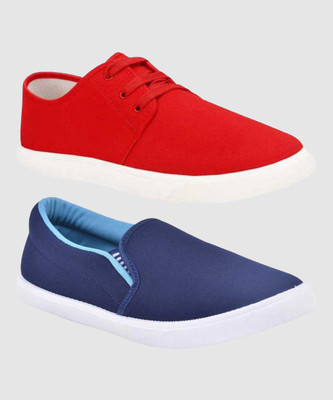 BRUTON Lightweight Combo Pack Of 2 Trendy Sneakers Sneakers For Men(Multicolor , 9)