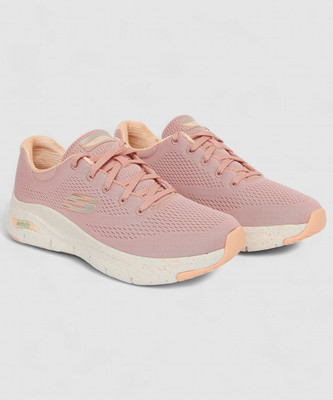 Skechers ARCH FIT - FRECKLE M Sneakers For Women(Pink , 6)
