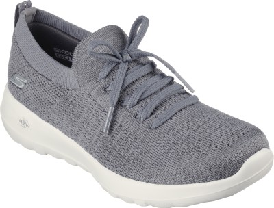 Skechers GO WALK JOY - ABBIE Walking Shoes For Women(Grey , 4)