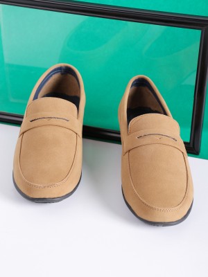 The Indian Garage Co. Slip On For Men(Tan , 9)