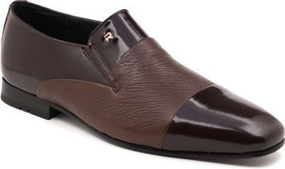 RUOSH Ruosh Occasion Slip On Slip On For Men(Burgundy , 10)