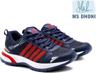 asian Delhi-13 Navy Sports,Casual,Walking,Gym,Stylish Running Shoes For Men(Navy, Red)
