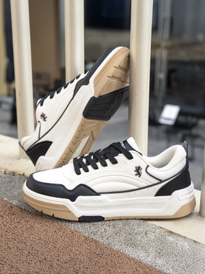 RED TAPE Women's Sneakers | Sleek Design with Cushioned Comfort Sneakers For Women(White, Black , 7)