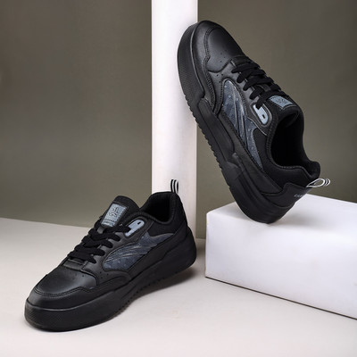 CAMPUS Casual Sneakers For Men(Black , 8)