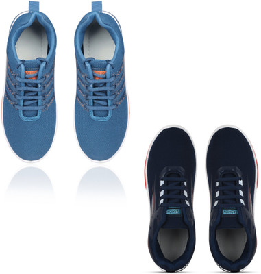 AYANSH MANUFACTURING Walking Shoes For Men(Blue, Black , 7)