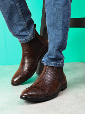 KILLER Brown Casual Boots For Men Boots For Men(Brown , 9)