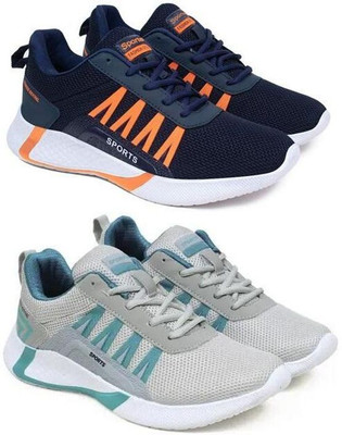 ELASA Running Shoes For Men(Blue , 9)