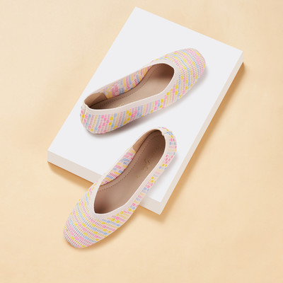 Forever Glam By Pantaloons Bellies For Women(Multicolor , 4)