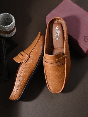 Server Summer Comfortable Outdoor Lightweight | Chunky Classic Breathable Stylish Loafers For Men(Tan)