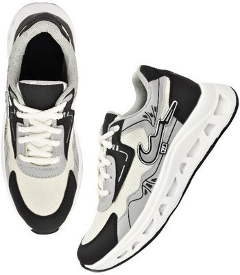 Frencho Sneakers For Men(Black , 8)