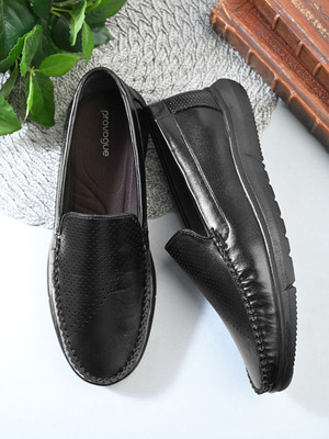 PROVOGUE P-H1 Loafers For Men(Black , 11)