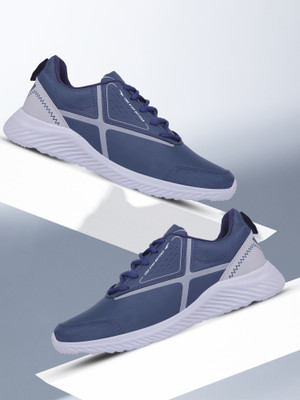 asian WATERPROOF-14 Running Shoes For Men(Navy, Blue , 8)