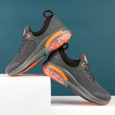 JQR JOYO Sports shoes, Walking, Trendy, Lightweight, Trekking, Stylish Running Shoes For Men(Grey, Orange)