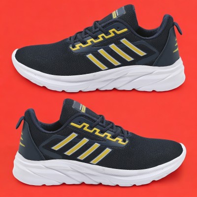 Begone Trendy sports shoes for men Running Shoes For Men(Navy , 6)