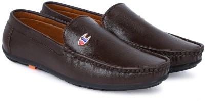 shivay creation Loafers For Men(Brown , 6)