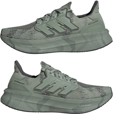 ADIDAS ULTRABOOST 5 Running Shoes For Men(Green , 7)