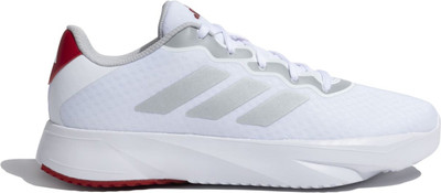 ADIDAS BASIC RUN-REFLECTIVE Running Shoes For Men(White , 6)