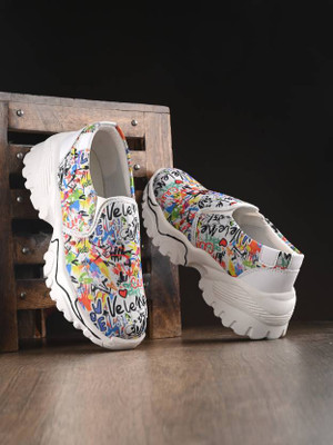 Ifah Sneakers For Women(Multicolor , 5)