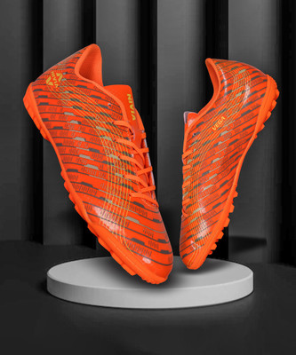 NIVIA Football Shoes For Men(Orange , 10)
