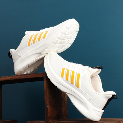 JQR JQR ZAPATOS-14 Sports,Walking,Lightweight,Stylish Running Shoes For Men(White , 9)