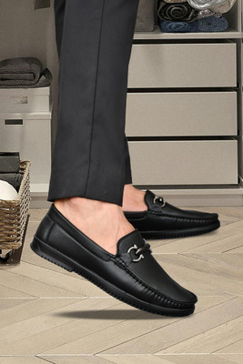 KAUSHAL Comfortable Premium Stylish Unique Trendy Popular KUS2044_BLACK for Men Loafers For Men(Black , 7)