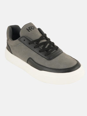 HRX by Hrithik Roshan Regular Styling, Cushioned Footbed with Memory Foam Insole Color Blocked Casual Sneakers For Men(Grey , 7)