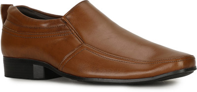 Bata Men Formal Slipon Shoes - Tan - ( UK - 7 ) Casuals For Men(Tan , 7)