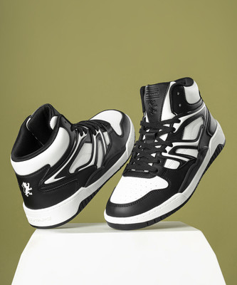RED TAPE Casual Sneaker Shoes for Men | Elegantly Rounded Front, Soothing Insole Sneakers For Men(Black , 8)