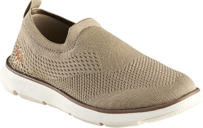 Neemans Dress Slip On Casual Shoes For Men | Lightweight & Comfortable Slip On Sneakers For Men(Khaki , 8)