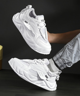 Layasa Layasa New Attractive Stylish Sneakers For Men(White , 7)