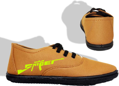 Kenamin Stylish Casual Shoes for Men and kids Casuals For Men(Tan, Olive , 9)