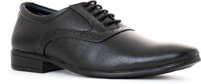 Khadim's Black Oxford Formal Shoe Lace Up For Men(Black)