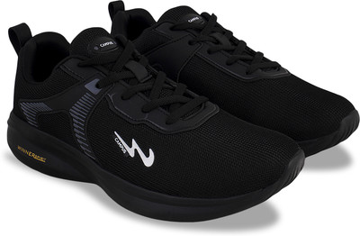 CAMPUS CARLO Walking Shoes For Men(Black , 8)