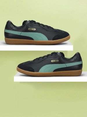 PUMA KING 21 IT Football Shoes For Men(Black , 7)