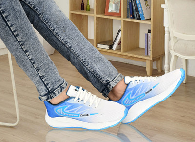 OZJI Smart Light Weight Running Shoes Running Shoes For Men(Blue , 7)