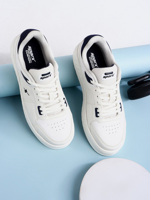 Sparx SM 9070 | Stylish, Comfortable | Sneakers For Men(White, Navy , 10)