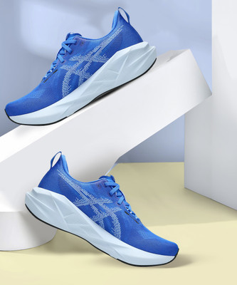 Asics NOVABLAST 5 Running Shoes For Men(Blue , 11)